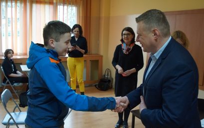 Uczeń KWIATKA, Jakub Trzaskacz, najlepszy w powiecie!