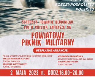 Powiatowy Piknik Militarny 2 maja 2023.