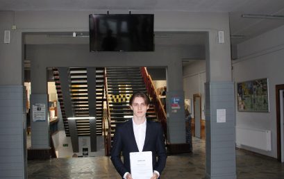 Karol Bystrek tegoroczny maturzysta z Technikum nr 2 im. E. Kwiatkowskiego w gronie najlepszych maturzystów w Polsce.
