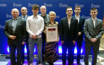Technikum nr 2 im.E Kwiatkowskiego po raz 10 ze złotą tarczą.