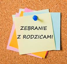 SPOTKANIA Z RODZICAMI – ZMIANA TERMINU