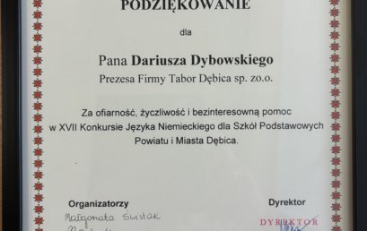 XVII edycja Konkursu Języka Niemieckiego dla Szkół Podstawowych Powiatu i Miasta Dębica „Straβenspiele”