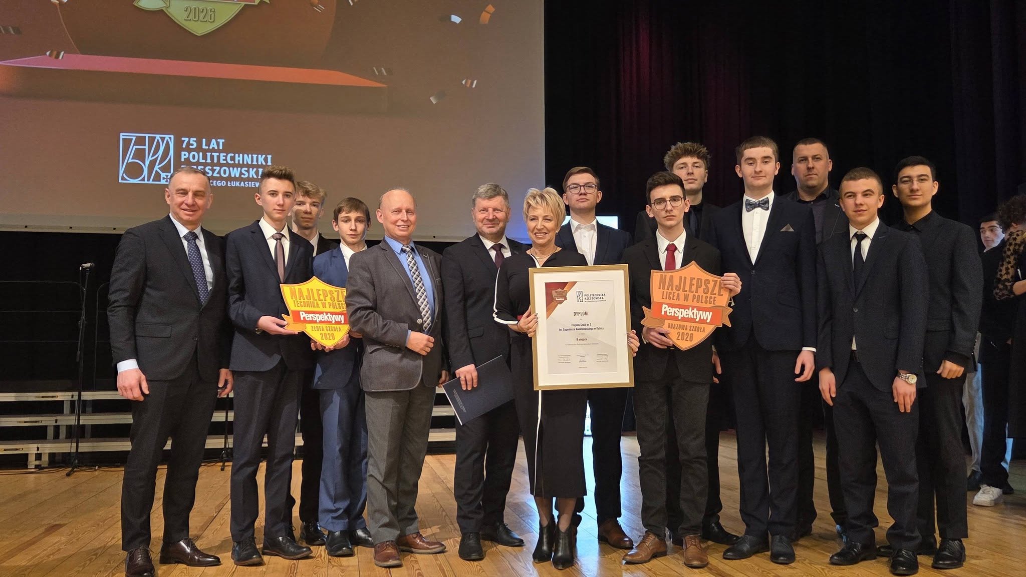 Uroczysta gala Podkarpackiego Rankingu Liceów i Techników Perspektywy 2026