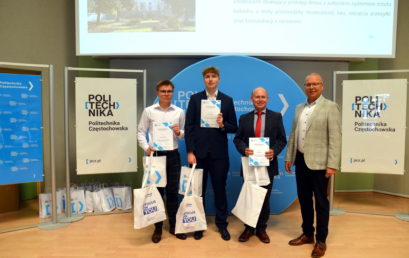 Nasi „Inżynierowie Jutra” laureatami na Politechnice Częstochowskiej!