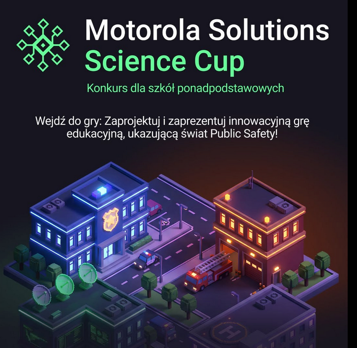 Drużyna WORLDRIFT Studio z Zespołu Szkół nr 2 im. Eugeniusza Kwiatkowskiego w Dębicy została laureatem konkursu Motorola Solutions Science Cup 2026.
