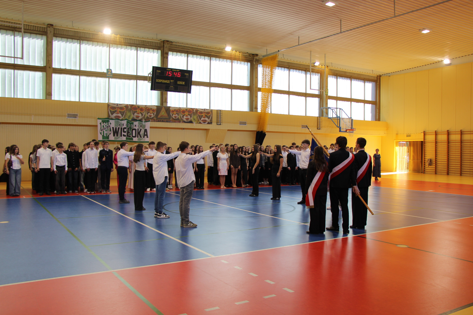 Uroczystość ślubowania klas pierwszych